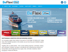 Tablet Screenshot of beflexi.com